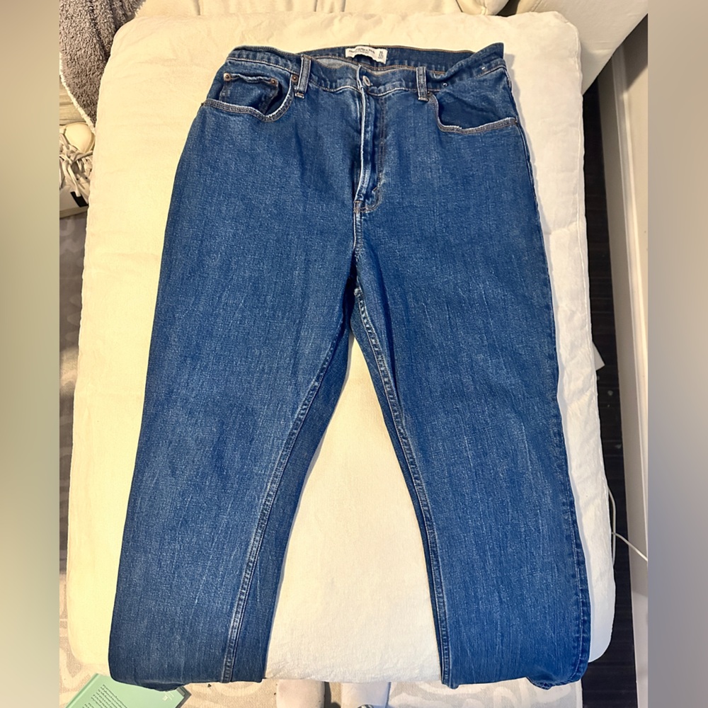Abercrombie & Fitch Blue Women's Jeans Overalls
